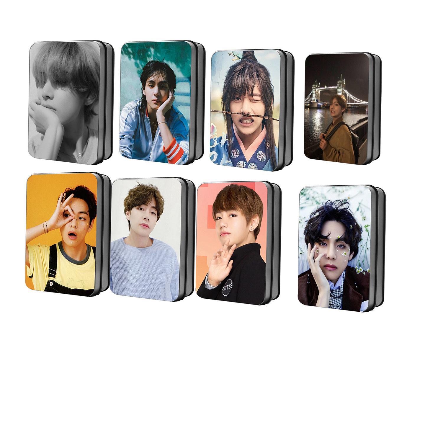 金泰亨自拍TaeHyung拍立得卡图片