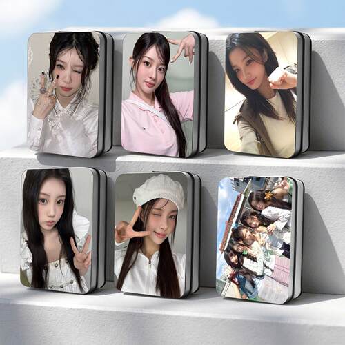 ILLIT YUNAH MINJU MOKA WONHEE  IROHA收藏拍立得LOMO卡