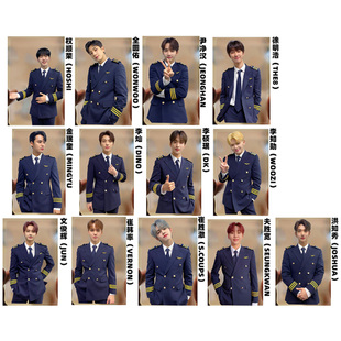 SVT LINE PILOTS 十七飛行員照透明小卡 MAKNAE