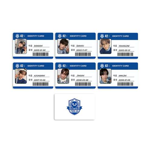 TWSJIHOONDOHOON周边ID小卡