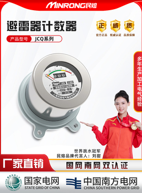 民熔 JCQ-2/800避雷器在线监测器JCQ-310-110KV带放电计数器通用