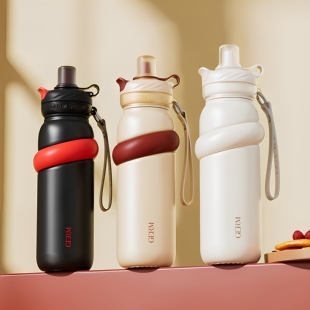 GERM格米学生上学专用保温杯女高颜值初高中水杯杯子便携2026新款