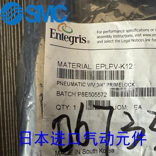美国ENTEGRIS英特格 化学品气动隔膜阀EPLPV K12 现货供应