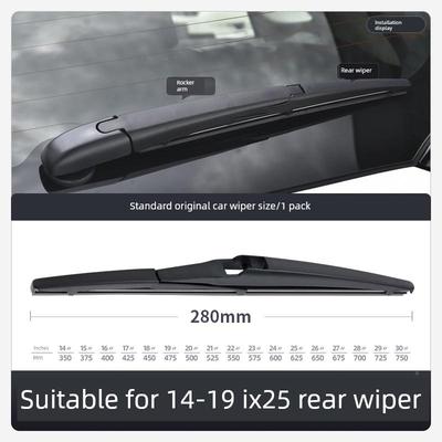 北京现代ix25雨器品i25原装汽片车胶条刮刮雨专用配件x25前95485