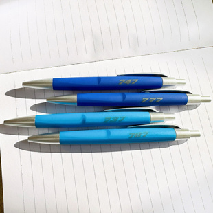 波音BOEING 737 747  777 787客机圆珠笔航空公司飞行员签字笔