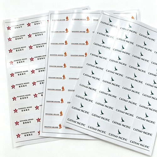 Cathay Pacific国泰航空新加坡香港航空公司标logo不干胶贴纸防水