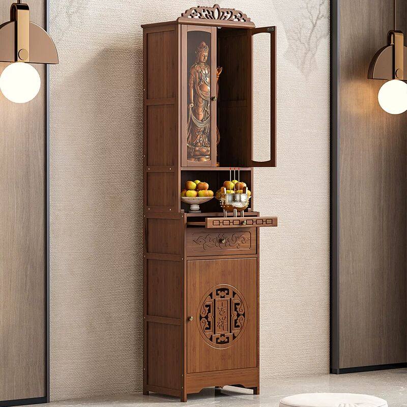 佛龛新中式立柜神台柜财神爷柜子观音佛像橱柜供台佛台家用香案小,住宅家具,佛柜/佛龛,淘宝优惠券,粉丝福利购,淘宝优惠卷