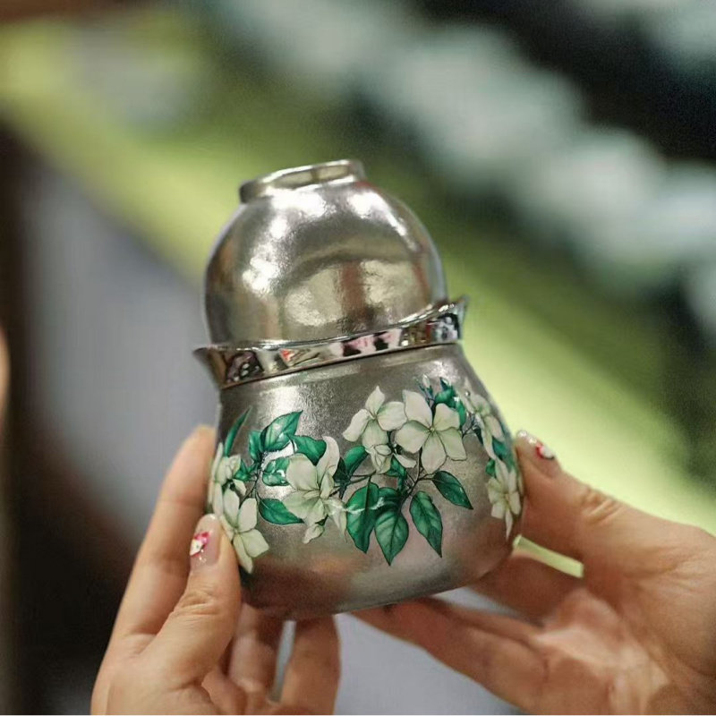 mully摩利钛葫芦山茶花一壶三杯