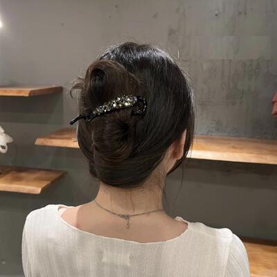 多用扭扭夹10m发夹一字夹马尾夹