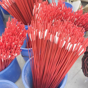 6mm玻纤箭弓箭箭支玻纤箭混碳碳真羽箭射击复合反曲弓射箭杆箭头