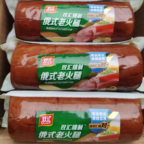 双汇无淀粉俄式大火腿410g即食