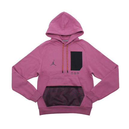 JORDAN运动卫衣男装NIKE耐克抓绒保暖篮球休闲套头衫DJ0259-507