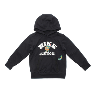739 DR9986 010 运动卫衣 NIKE耐克潮流休闲男中童春秋连帽套头衫