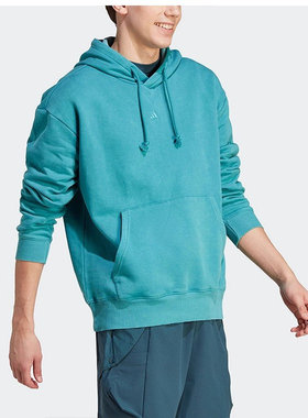 ADIDAS阿迪达斯潮流运动休闲男装抓绒保暖连帽套头衫卫衣IB4074