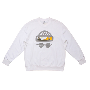 XXL码ADIDAS阿迪达斯潮流休闲男装圆领图案套头衫卫衣 HG6593