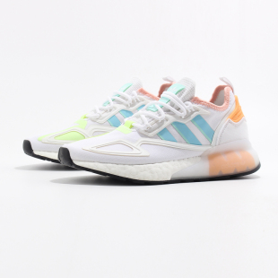 H06578 瑕疵清仓ADIDAS三叶草女鞋 BOOST减震跑步鞋 GZ8402