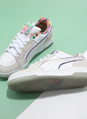 瑕疵清仓PUMA彪马潮流男女鞋SLIPSTREAM运动休闲鞋板鞋383344-01