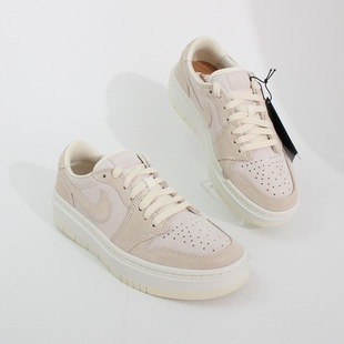 NIKE耐克潮流女鞋AIR JORDAN1厚底AJ1低帮复古休闲篮球鞋DH7004