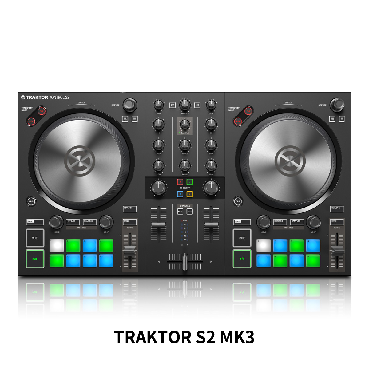 NI Traktor Kontrol S2 S4 S8 MK3 酒吧入门级全套DJ控制器打碟机 乐器/吉他/钢琴/配件 MIDI键盘 原图主图