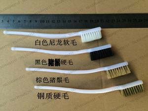 。工业牙刷 白杆黑毛刷 胶水刷 清洁刷 五金刷 扫灰刷 硬毛清洗刷