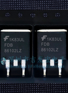 FDB86102LZ 现货库存 TO-263 30A 100V 可直拍