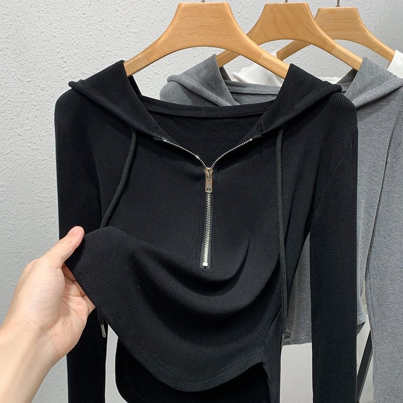 300斤大码女装胖m连帽加绒加厚内搭保暖上衣新款秋冬季外穿打底衫,女装/女士精品,T恤,淘宝优惠券,粉丝福利购,淘宝优惠卷