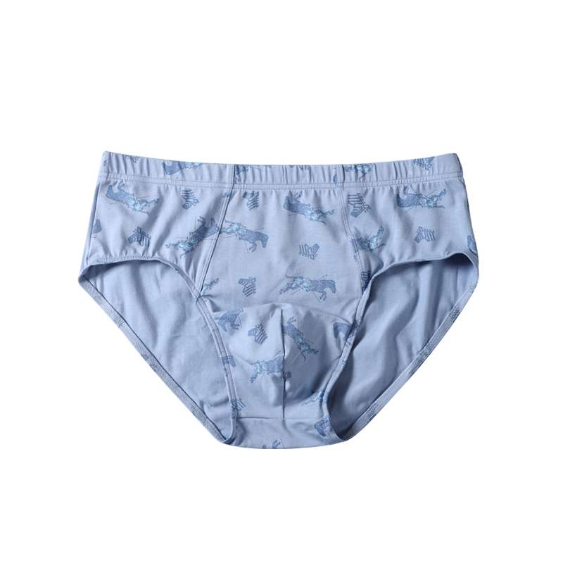 宝路易男士三角内裤棉质舒适透气