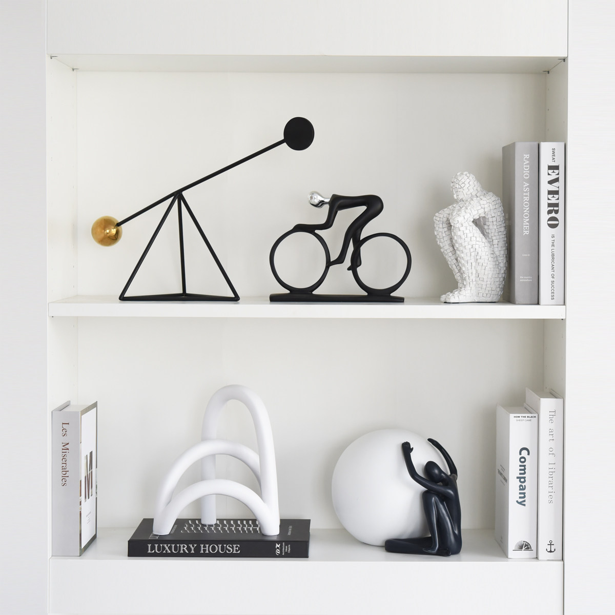 现代简约高级感艺术抽象人物摆设样板房间酒柜家居软装饰品小摆件,家居饰品,装饰摆件,淘宝优惠券,粉丝福利购,淘宝优惠卷