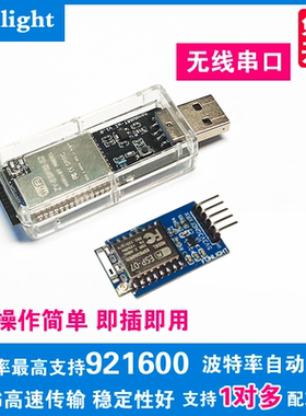 2.4G无线WIFI串口模块高速USB远距离透传智能车机器人调试