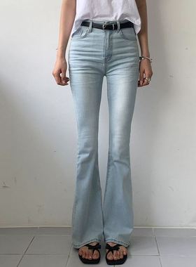 六0719韩国正品the-mood-25923 牛仔裤区独特直邮潮流人气浪漫