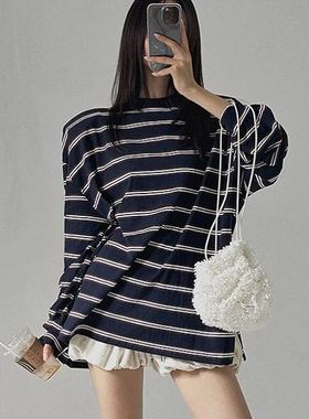 六0923韩国正品60910 T恤区学院直邮大气人气街头秋季时尚通勤