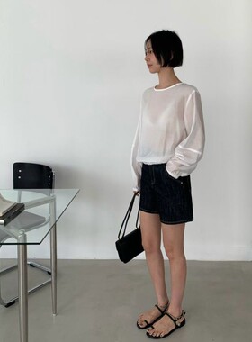 九0322韩国东大门t恤区moi-8753999冬款端庄新款简洁直邮舒适甜美