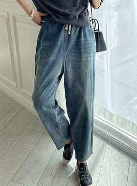 六0923韩国正品mon-icaroom-19275 牛仔裤区人气街头秋季时尚通勤