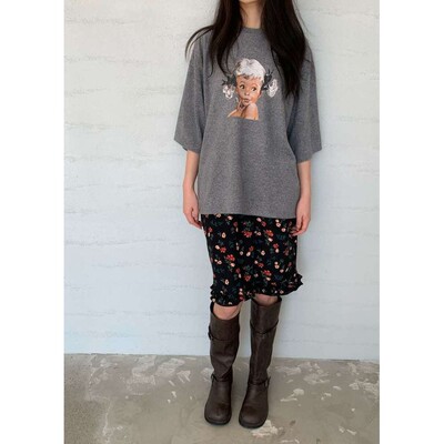 九1214韩国东大门t恤区villabutton-8727120端庄人气高档春季舒适