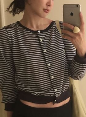 六0719韩国正品42399 针织衫区人气浪漫秋季简约通勤百搭纯色优雅