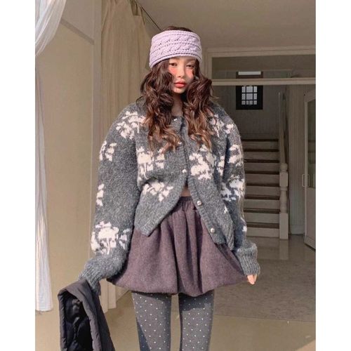 九1214韩国东大门户外半身裙区Anag-8727722直邮清新甜美魅力春冬