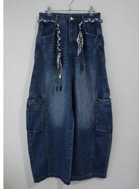 六0923韩国正品moraehous-e-Z3XIJA 牛仔裤区浪漫正品简约休闲