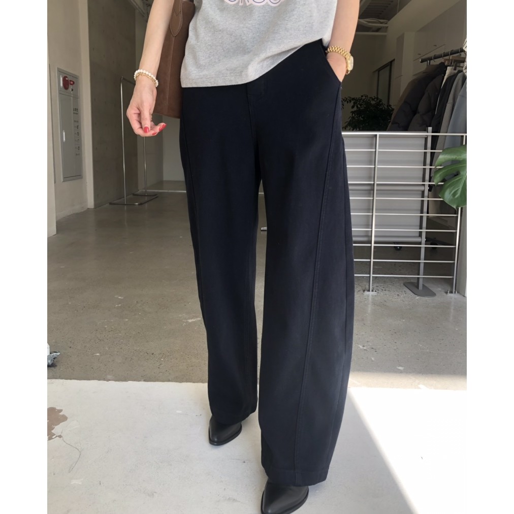 八1113韩国东大门休闲长裤区4491522正品修身休闲优雅直邮大气