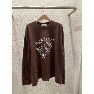 九1027韩国东大门t恤区BABEL 8680243复古直邮学院甜美欧美秋冬