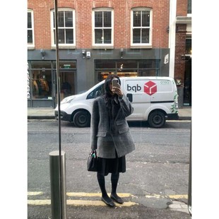 九1214韩国东大门大衣区UNDERSON-8727164韩版复古可爱大气冬季