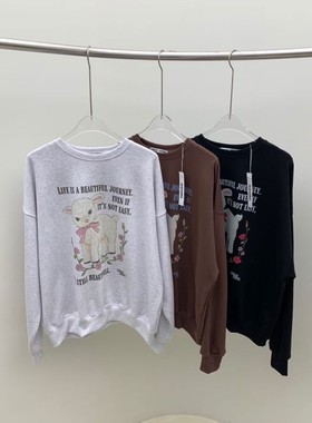 九1018韩国东大门运动户外卫衣区seolo-8672102端庄甜美炸街秋冬