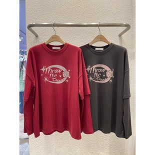 复古直邮 原宿新款 九1027韩国东大门t恤区BABEL 8680228简洁冬款