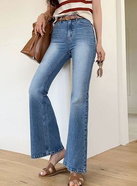 六0719韩国正品the-mood-25861 牛仔裤区别致休闲舒适直邮都市