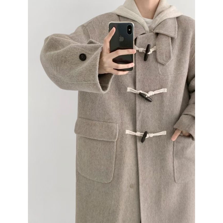 九1205韩国东大门大衣区NOTTINGHAM-8720033秋冬大气韩版浪漫可爱