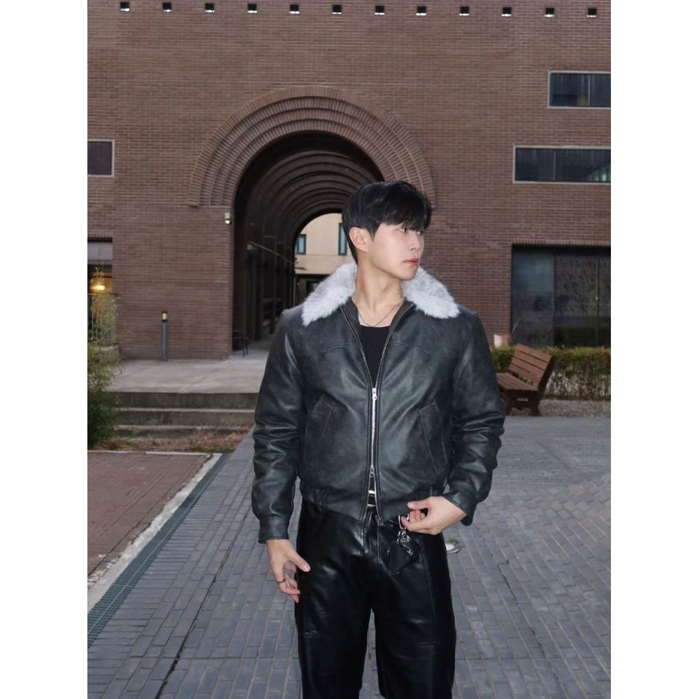 九1108韩国东大门男装夹克MOTTO-8693894直邮时尚人气百搭秋季