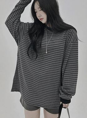 六0923韩国正品hab-i-un-n-i14487 T恤区经典通勤新潮纯色英伦