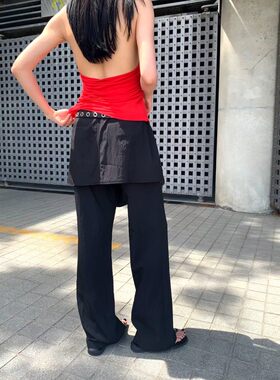 九0527韩国东大门休闲长裤区BAKINGPOWDER-8759884学院冬季个性