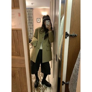 九1214韩国东大门大衣区UNDERSON-8727163都市甜美简洁春冬修身