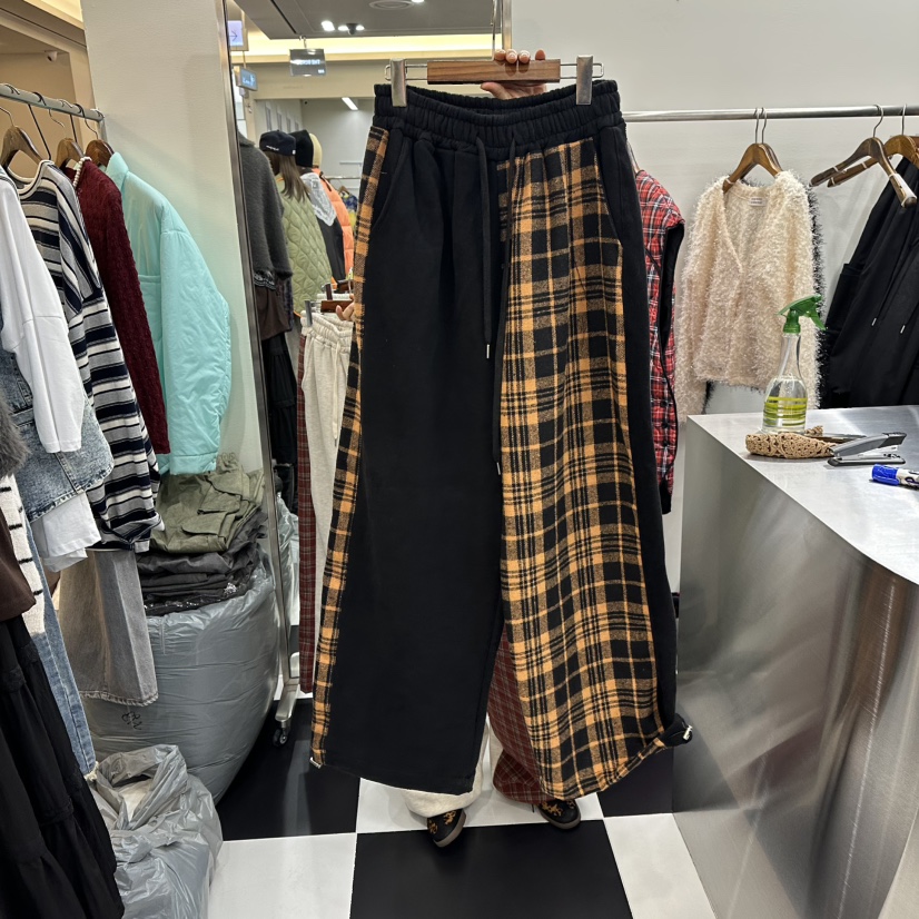 八1118韩国东大门休闲长裤区4494752人气百搭秋季档口通勤简洁