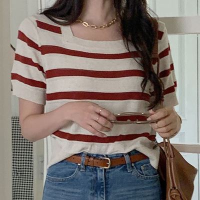 六0719韩国正品the-mood-25862 针织衫区直邮都市人气原宿秋季